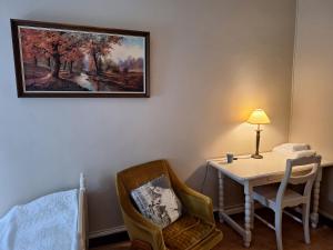 Posezení v ubytování Tjøtta Gjestegaard + 33 fotografií