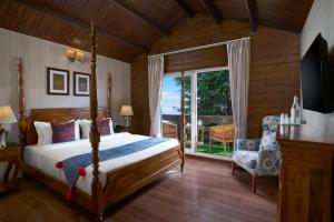 Postel nebo postele na pokoji v ubytování Larisa Resort, Mussoorie + 37 fotografií