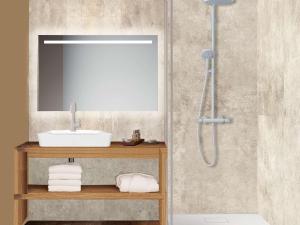 Koupelna v ubytování Mercure Ax Les Thermes