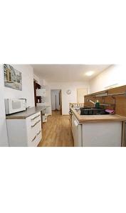 Kuchyň nebo kuchyňský kout v ubytování Vienna Rooms Nr 15