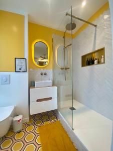 Et badeværelse på studio lumineux - Jonquière