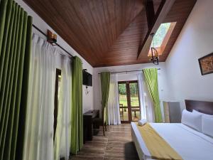 Postel nebo postele na pokoji v ubytování Villa D55 + 37 fotografií