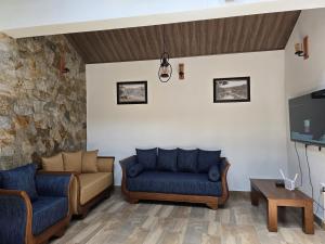 Posezení v ubytování Villa D55