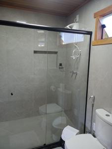 Um banheiro em Pousada Recanto das Águas