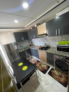 Η κουζίνα ή μικρή κουζίνα στο Appartement chic