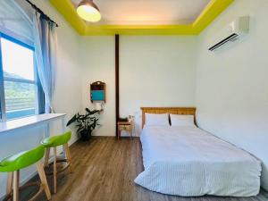 Katil atau katil-katil dalam bilik di Xiangyang Tianyuan