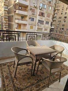Balkón nebo terasa v ubytování شقة سكنية مكونة من ثلاث غرف نوم وحمامين