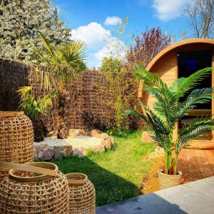 Zahrada ubytování La Villa d'Ô - Suite Baobab