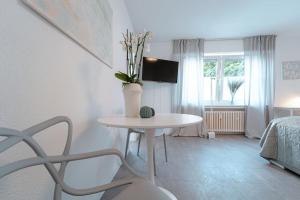 Televisyen dan/atau pusat hiburan di Zentral gelegenes Appartment