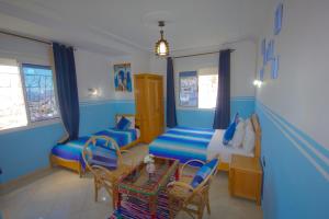 Area soggiorno di Hotel Meftah Chaouen