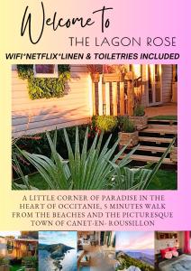 Gambar di galeri bagi Le Lagon Rose nice bungalow Camping SIBLU le Mar Estang Canet-en-Roussillon, 2 rooms, 2 bathrooms, 2 TV, free WIFI, sheets & towels included, beach at 5 mn walk di Canet-en-Roussillon