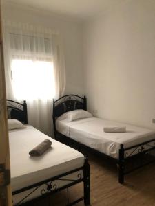 Postel nebo postele na pokoji v ubytování Apartamento en Nador con vistas al mar