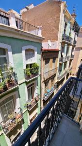 Balkón nebo terasa v ubytování Penthouse Cactus Old Center