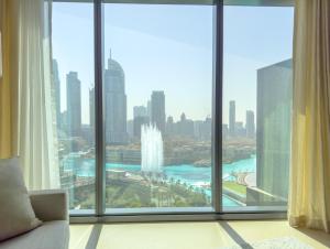 Bassein majutusasutuses ADDRESS Residences Opera 2BR Tower 1 - EPIC Burj Khalifa view #360 VIRTUAL WALK byBLCK with DXB AIRPORT VIP Shuttle või selle lähedal