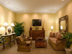A television and/or entertainment center at Bienville House Hotel