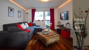 Posezení v ubytování Ferienhaus Auschmiede