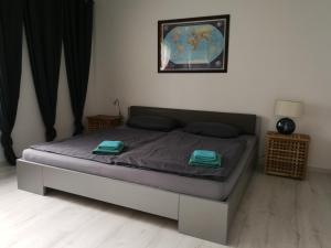 Posteľ alebo postele v izbe v ubytovaní Kącik u Miry