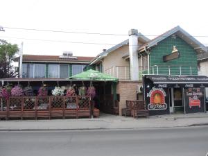 Budova, kde se bed and breakfast nachází