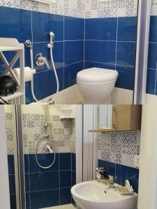 Koupelna v ubytování B&B Sansifiro + 6 fotografií