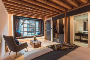 Voodi või voodid majutusasutuse Infini House toas
