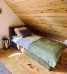 Postel nebo postele na pokoji v ubytování Hipi Nest