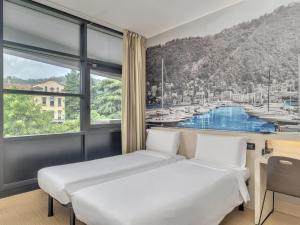 Postel nebo postele na pokoji v ubytování B&B Hotel Como Camerlata
