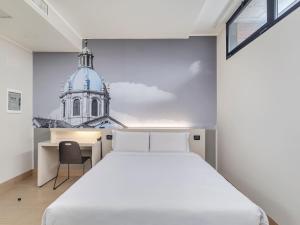 Postel nebo postele na pokoji v ubytování B&B Hotel Como Camerlata