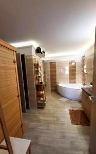 Kúpeľňa v ubytovaní Spirit Apartman - Zalakaros