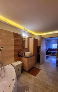 Kúpeľňa v ubytovaní Spirit Apartman - Zalakaros + 9 fotografií