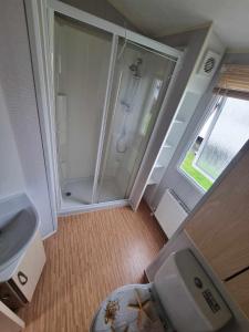 Vannituba majutusasutuses 118 holiday resort unity pet friendly caravan brean sands +21 fotot