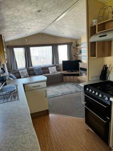 Istumisnurk majutusasutuses 118 holiday resort unity pet friendly caravan brean sands