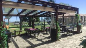 Zahrada ubytování Hostal Bavieca