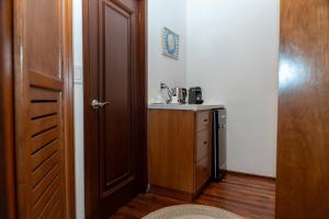 Una cocina o zona de cocina en Nokal Exclusive Stay