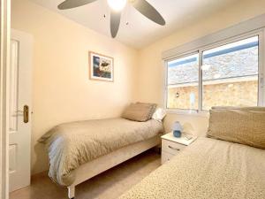 Posteľ alebo postele v izbe v ubytovaní Apartment in Aguadulce near La Envia Golf