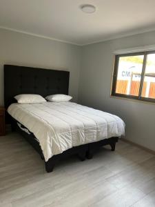 Postel nebo postele na pokoji v ubytování La casa del Río