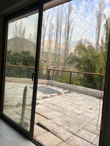 Balkón nebo terasa v ubytování La casa del Río
