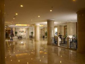 Ο χώρος του λόμπι ή της ρεσεψιόν στο Jin Jiang Nanjing Hotel