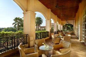 Balkón nebo terasa v ubytování Hillview Golf Resort Dongguan