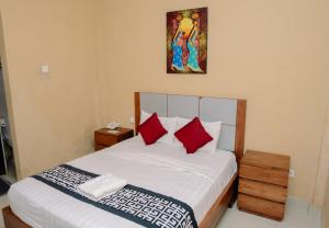 Postel nebo postele na pokoji v ubytování Dante Guesthouse