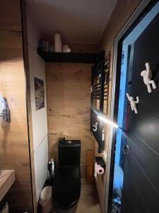 Koupelna v ubytování Appartement ambiance chalet Avoriaz