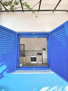 Kuchyň nebo kuchyňský kout v ubytování Emborios Views - Holiday House