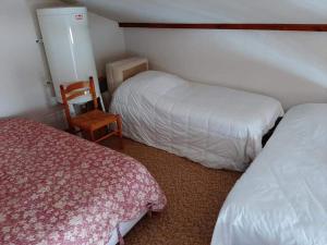 Postel nebo postele na pokoji v ubytování Appart piau résidence le village