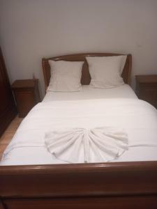 Postel nebo postele na pokoji v ubytování Résidence les jardins