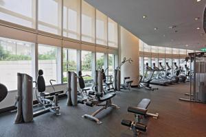 Fitness centrum a/nebo fitness zařízení v ubytování City of Dreams - The Countdown Hotel