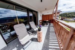 Nespecifikovaný výhled na hory nebo výhled na hory při pohledu z apartmánu