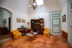 Posezení v ubytování Villa Ceci Dimora di Storie