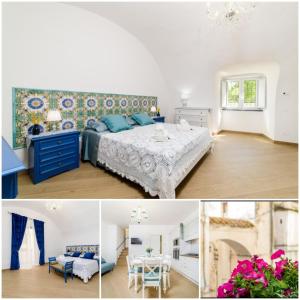 Кровать или кровати в номере Casa vacanze Mura Antiche