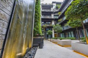 Bygningen som lejligheden ligger i