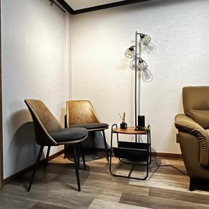 Posezení v ubytování 莹屋 Ying House 日本整棟公寓