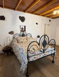 Taknara Rural 객실 침대